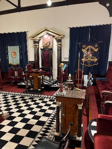 The Temple, ready for a meeting